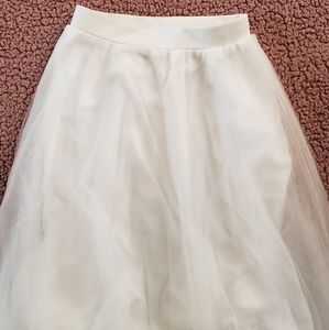 [NWT] White Tutu skirt